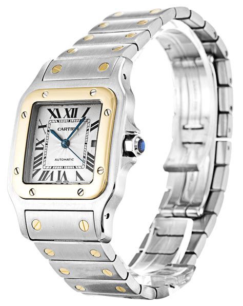 cartier santos gold replica|cartier santos dumont diamond.